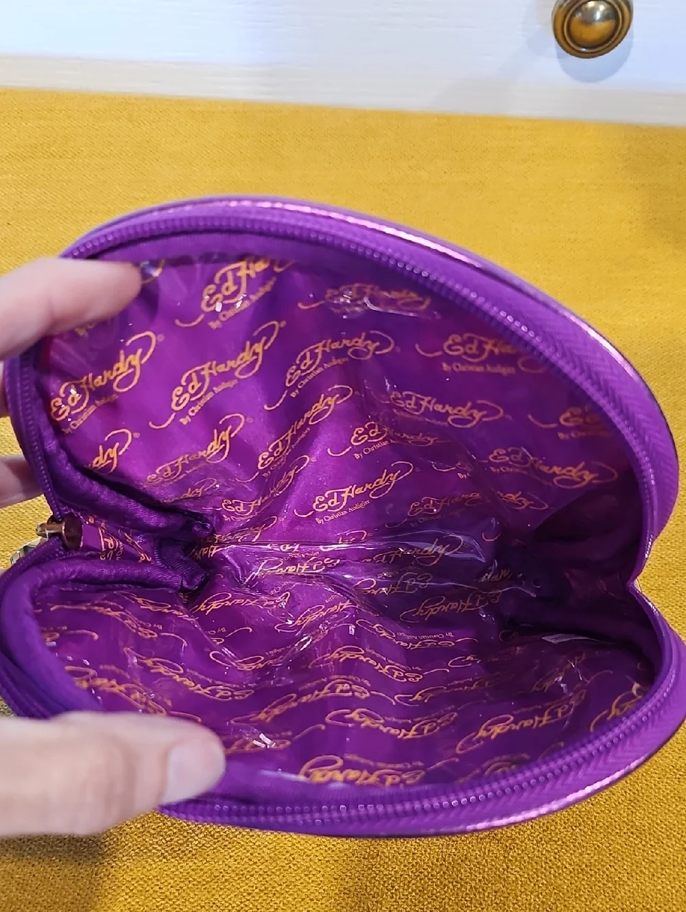 Ed Hardy by Christian Audigier Small Cosmetic Case